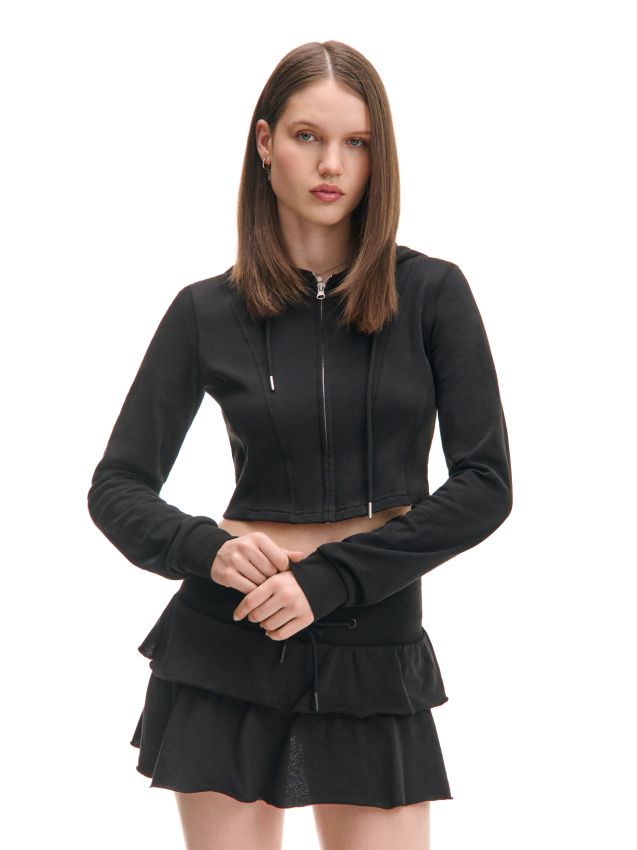 Худі на блискавці My Melody Колір пастельний рожевий - CROPP