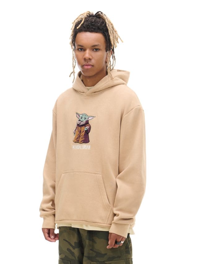 CROOJA パーカー Худі Baby Yoda Колір бежевий - CROPP - 956AS-08X