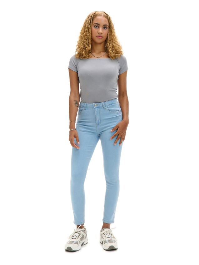 Τζιν παντελόνια slim push up PETITE