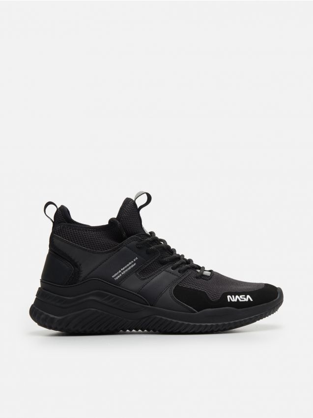 Pantofi Sneakers peste gleznă NASA Culoare negru - CROPP - ZI423-99X