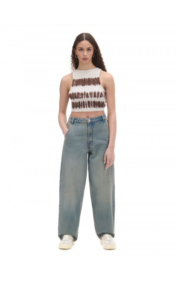 トップス melohana TOP KORONKOWY W STYLU BIELIŹNIANYM Z KOLEKCJI ZW - Ecru