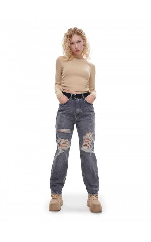 IVON Jinny Women's Cropped Trousers – Timeless Elegance and Comfort