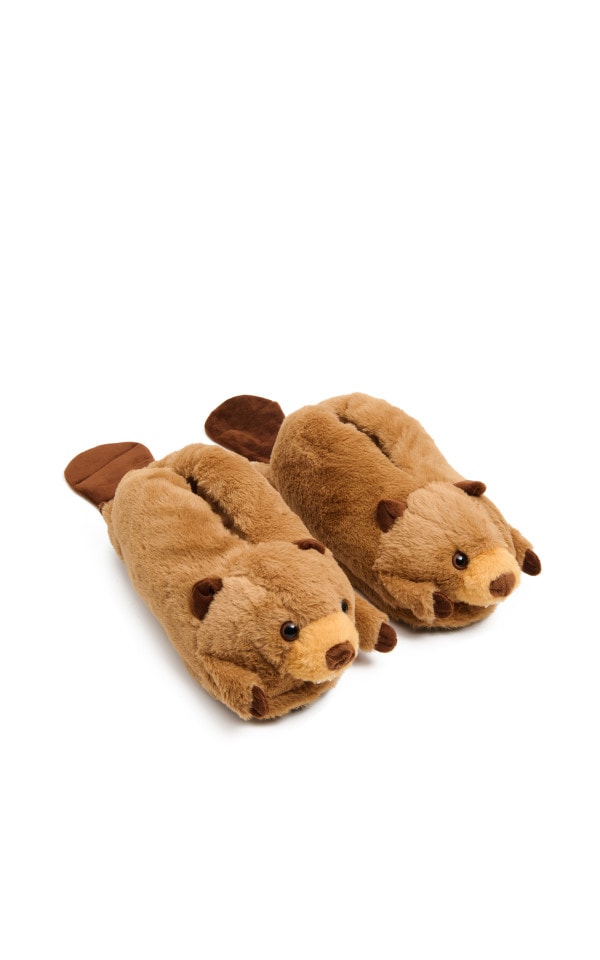 Papuci de casă castorii Culoare gri-neutru - CROPP - 226AU-85X