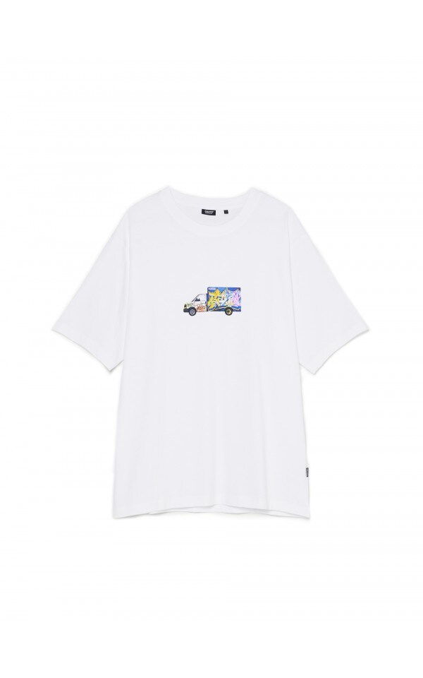 Футболка з принтом Колір білий - CROPP - 4996W-00X