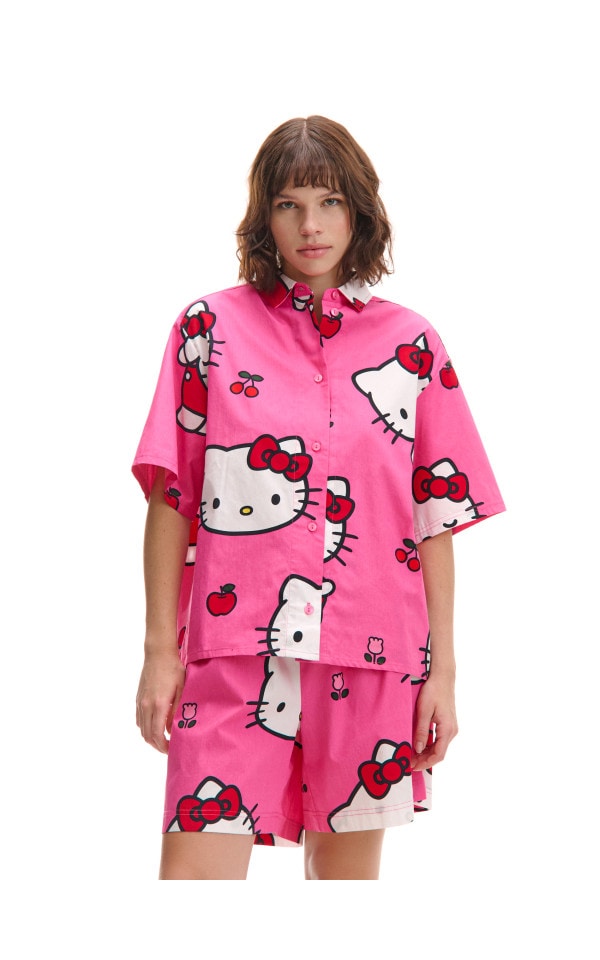 Піжамний комплект із двох предметів Hello Kitty Колір яскраво