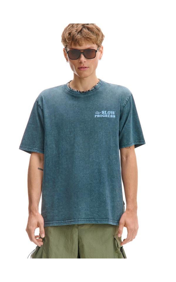 Tシャツ・カットソー Luxury Street Wear Washed tshirt long sleeve Cross unisexual Luxury Street Wear washed vintage smoke child unisexual (T