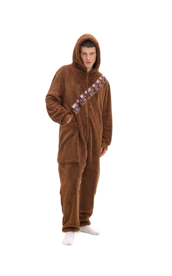 Pigiama Star Wars Uomo Taglia L – Pantaloni Lounge Chewbacca, Morbido Felpa (100% Poliestere) – Regalo Originale