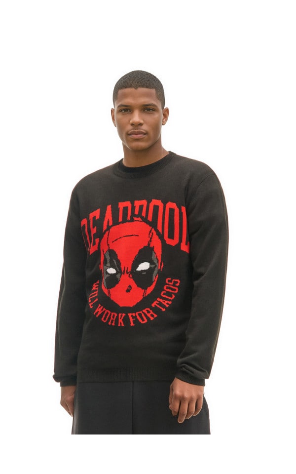 Светр дитячий Deadpool Колір чорний - CROPP - 700FP-99X