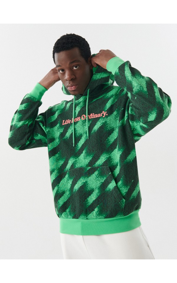 Jordan wings hoodie shop green tie dye