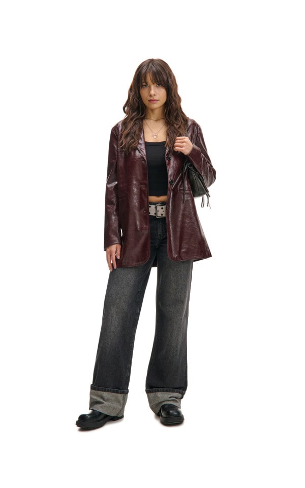 Джинси boyfriend Колір чорний - CROPP - 811CT-99M