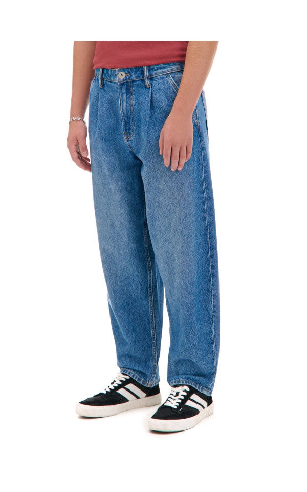 【YOURNUS】Rahino Balloon Wide Denim BALLOON WIDE LEG DENIM MID WAIST MID BLUE – LIU•JO ROESELARE