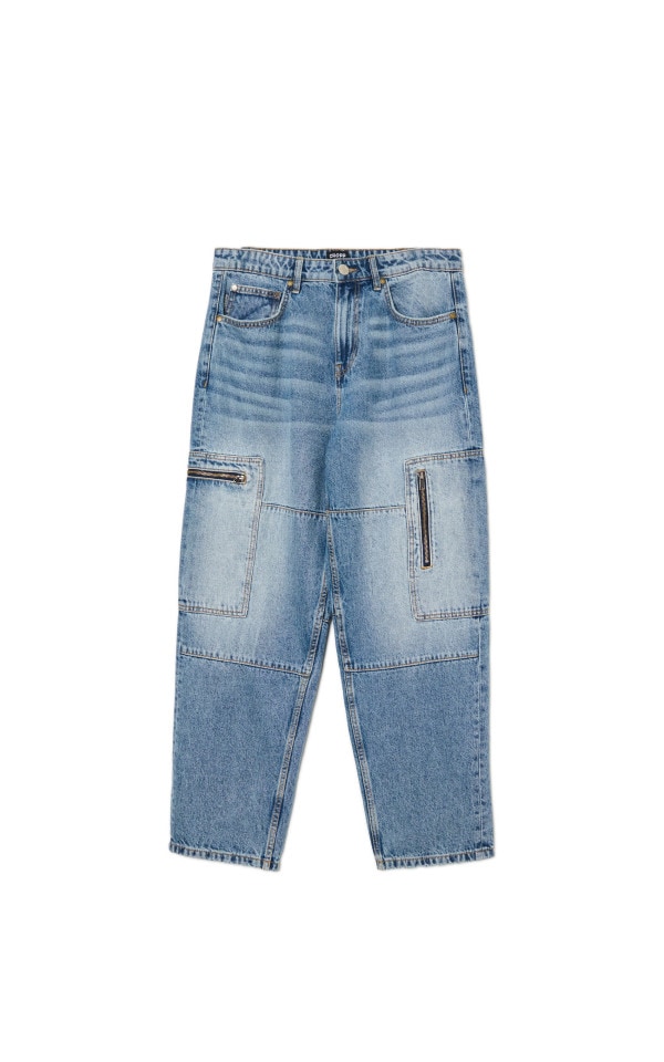 【YOURNUS】Victor Balloon Cargo Denim Dziecięce spodnie balloon cargo | GAP.pl