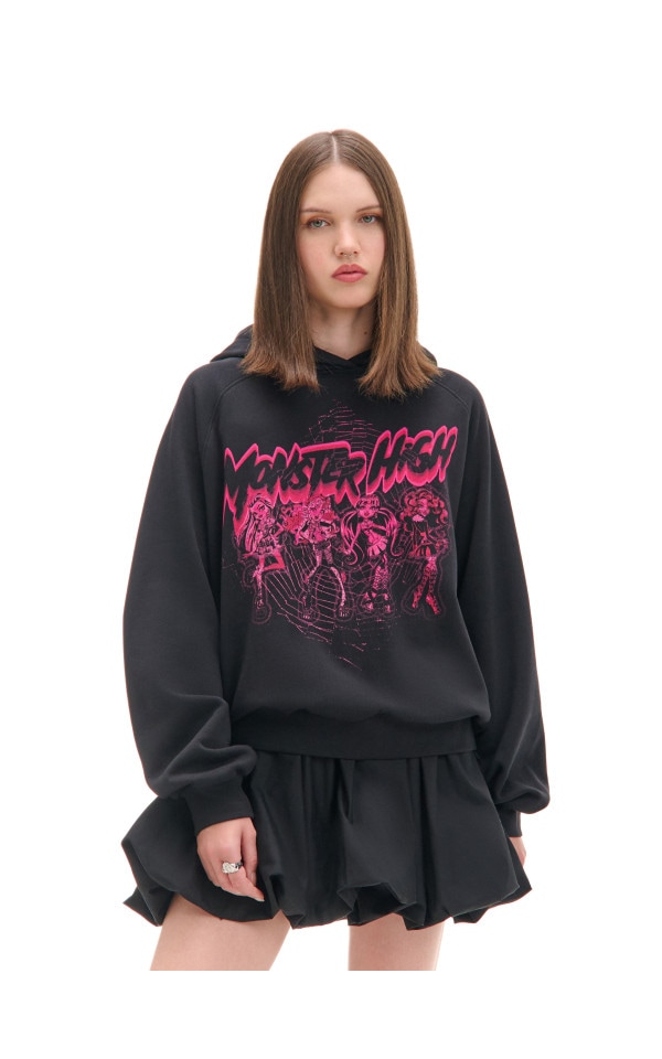 Чорне худі Monster High Колір чорний - CROPP - 940AQ-99X